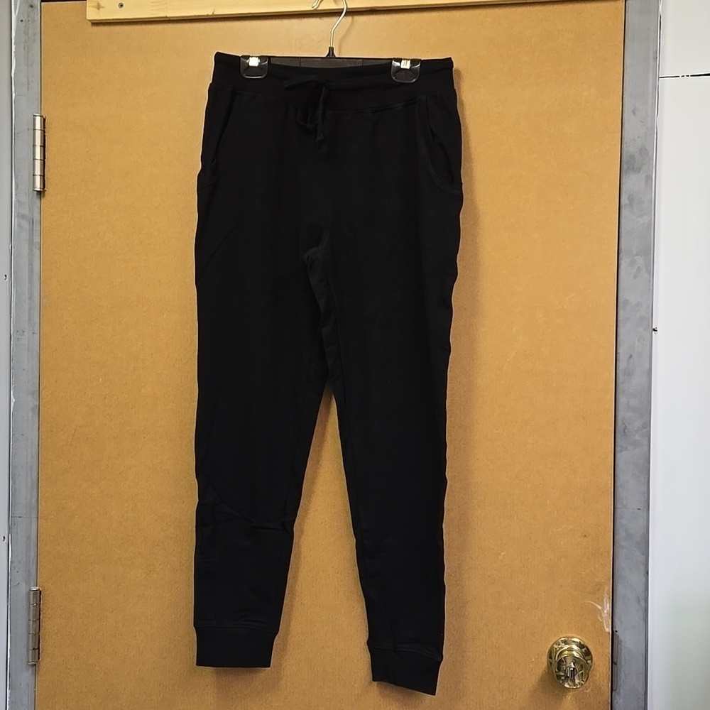 Fashion Nova Size S Black French Terry Jogger